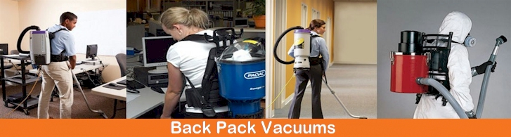 Back Pack Vacuums